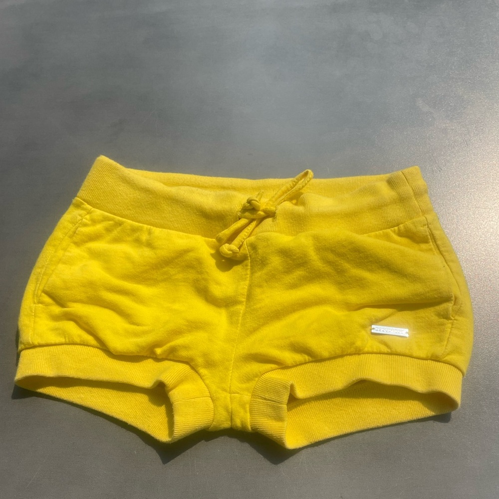 DSQUARED2 Sunny Yellow Casual Shorts